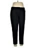 Rafaella Solid Black Active Pants Size 14 (petite) - photo 1