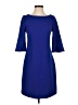 Vince Camuto Solid Blue Cocktail Dress Size 2 - photo 1