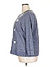 Avenue Floral Blue Pullover Sweater Size 18 - 20 Plus - photo 5