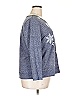 Avenue Floral Blue Pullover Sweater Size 18 - 20 Plus - photo 4