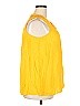 Torrid 100% Rayon Yellow Sleeveless Blouse Size 2X Plus (2) - photo 4