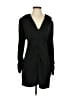 MNG 100% Polyester Black Casual Dress Size 4 - photo 1
