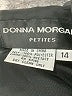 Donna Morgan 100% Polyester Black Casual Dress Size 14 (petite) - photo 7