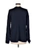 Vince. Blue Long Sleeve Silk Top Size 6 - photo 2