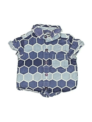 Monica + Andy Short Sleeve Button-Down Shirt (view 1)