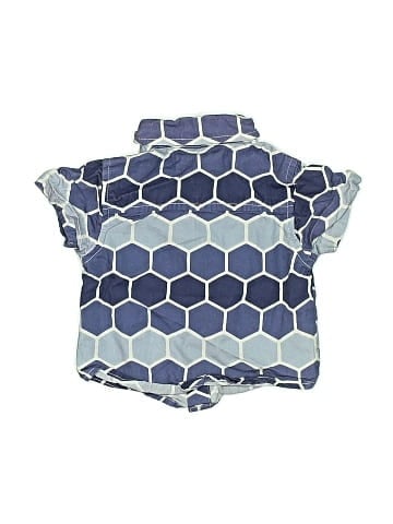 Monica + Andy Short Sleeve Button-Down Shirt (view 2)