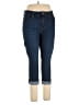Signature Solid Blue Jeans Size 14 - photo 1