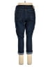 Signature Solid Blue Jeans Size 14 - photo 2