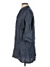 Communitie 100% Linen Blue 3/4 Sleeve Button-Down Shirt Size 0 - photo 5