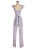 Superdown 100% Polyester Solid Gray Jumpsuit Size XS - photo 1