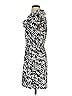 BCBGeneration 100% Polyester Graphic Gray Casual Dress Size S - photo 5