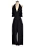 BCBGeneration Solid Black Jumpsuit Size 4 - photo 1