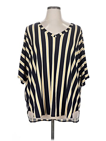 Cool Melon 3/4 Sleeve Blouse (view 1)