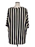 Cool Melon Stripes Gold 3/4 Sleeve Blouse Size XL - photo 2
