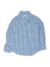 Crewcuts Checkered-gingham Blue Long Sleeve Button-Down Shirt Size 4 - 5 - photo 1