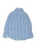 Crewcuts Checkered-gingham Blue Long Sleeve Button-Down Shirt Size 4 - 5 - photo 2