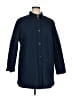 J.Jill 100% Polyester Argyle Blue Coat Size XL - photo 1