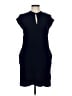 J.Crew 100% Viscose Blue Cocktail Dress Size M - photo 1