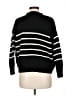Assorted Brands Stripes Black Pullover Sweater Size M (estimated) - photo 2
