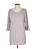 Jennifer Lopez Gray Pullover Sweater Size L - photo 2