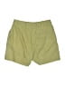 Zara Solid Green Khaki Shorts Size M - photo 2