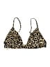 Code B Animal Print Leopard Print Brown Swimsuit Top Size 12 (4) - photo 2