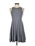 Athleta Solid Gray Casual Dress Size XS - photo 1