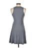 Athleta Solid Gray Casual Dress Size XS - photo 2