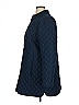 J.Jill 100% Polyester Argyle Blue Coat Size XL - photo 5
