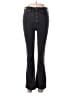 Madewell Chevron-herringbone Black Gray Jeans Size 26 waist - photo 1