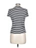 Splendid Stripes Ivory Short Sleeve Turtleneck Size L - photo 2