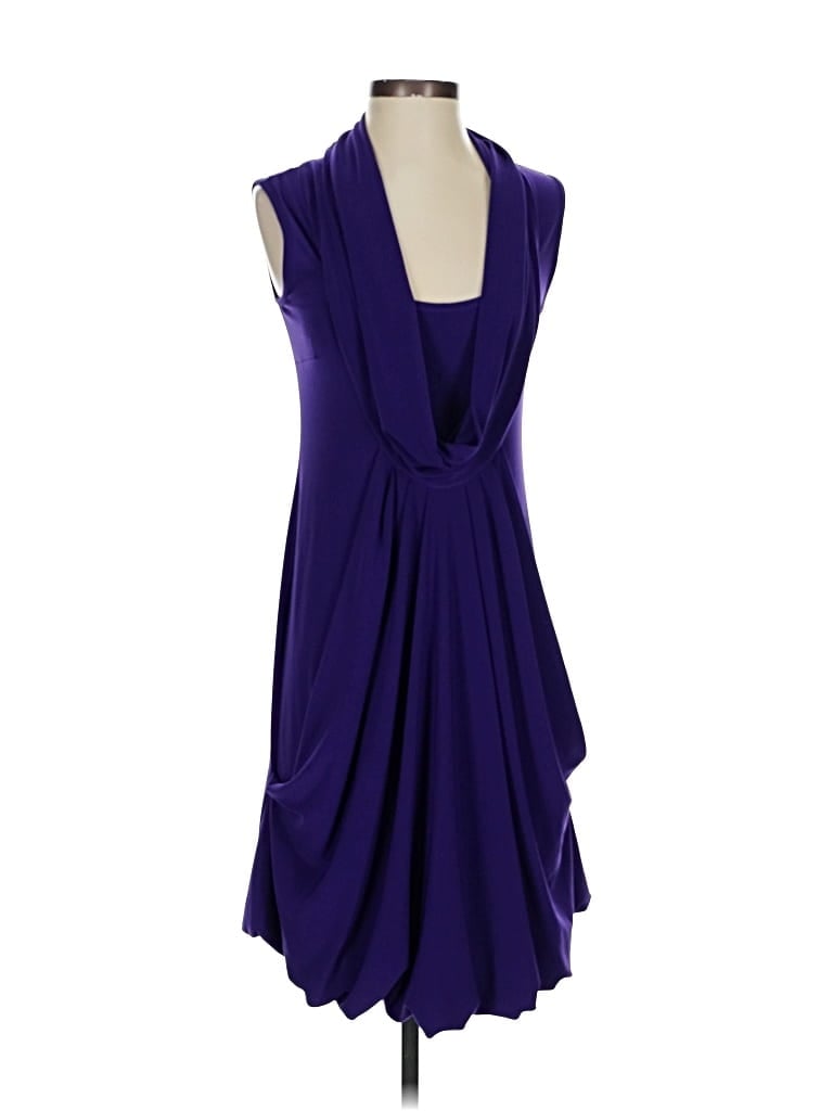 Pre-owned Joseph Ribkoff Cocktail Dress In Purple