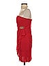 Xscape 100% Polyester Red Cocktail Dress Size 4 - photo 5
