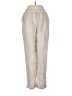 Rosso35 100% Linen Tan Ivory Linen Pants Size EU 40 / US 10 - photo 1