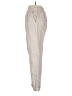 Rosso35 100% Linen Tan Ivory Linen Pants Size EU 40 / US 10 - photo 5
