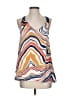 Eight Sixty 100% Polyester Orange Sleeveless Blouse Size S - photo 1