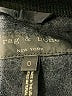 Rag & Bone Black Blue Coat Size 0 - photo 6