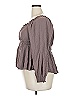 Torrid Brown Long Sleeve Blouse Size 2X Plus (2) - photo 5