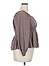 Torrid Brown Long Sleeve Blouse Size 2X Plus (2) - photo 4