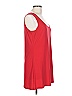 Tango Mango Solid Red Casual Dress Size L - photo 4