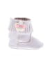 Unbranded White Pink Booties Size 2 (baby) - photo 1