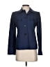 Magaschoni 100% Silk Blue Silk Blazer Size 2 - photo 1