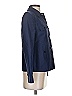 Magaschoni 100% Silk Blue Silk Blazer Size 2 - photo 4