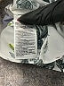 Banana Republic 100% Polyester Silver White Long Sleeve Blouse Size S - photo 8
