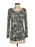 Robert Rodriguez Silver Long Sleeve Top Size XS - photo 1