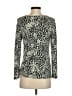 Robert Rodriguez Silver Long Sleeve Top Size XS - photo 2