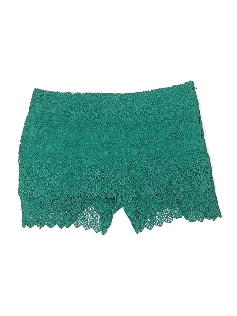 Pre-owned Ann Taylor Loft Shorts In Green
