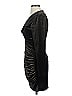 Zara Metallic Black Cocktail Dress Size S - photo 5