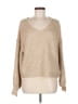 Elenza by L&L Metallic Tan Pullover Sweater Size MedEstimated - photo 1