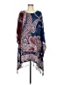 Soft Surroundings Blue Poncho Size S - photo 1